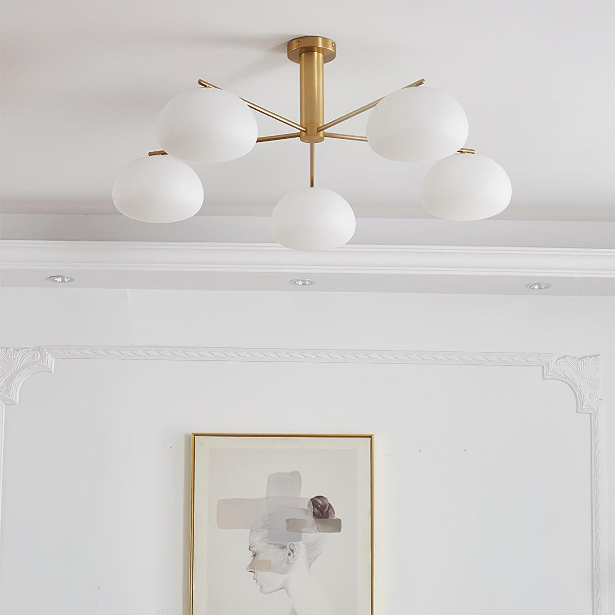 Celeneon lampadario in vetro lusso