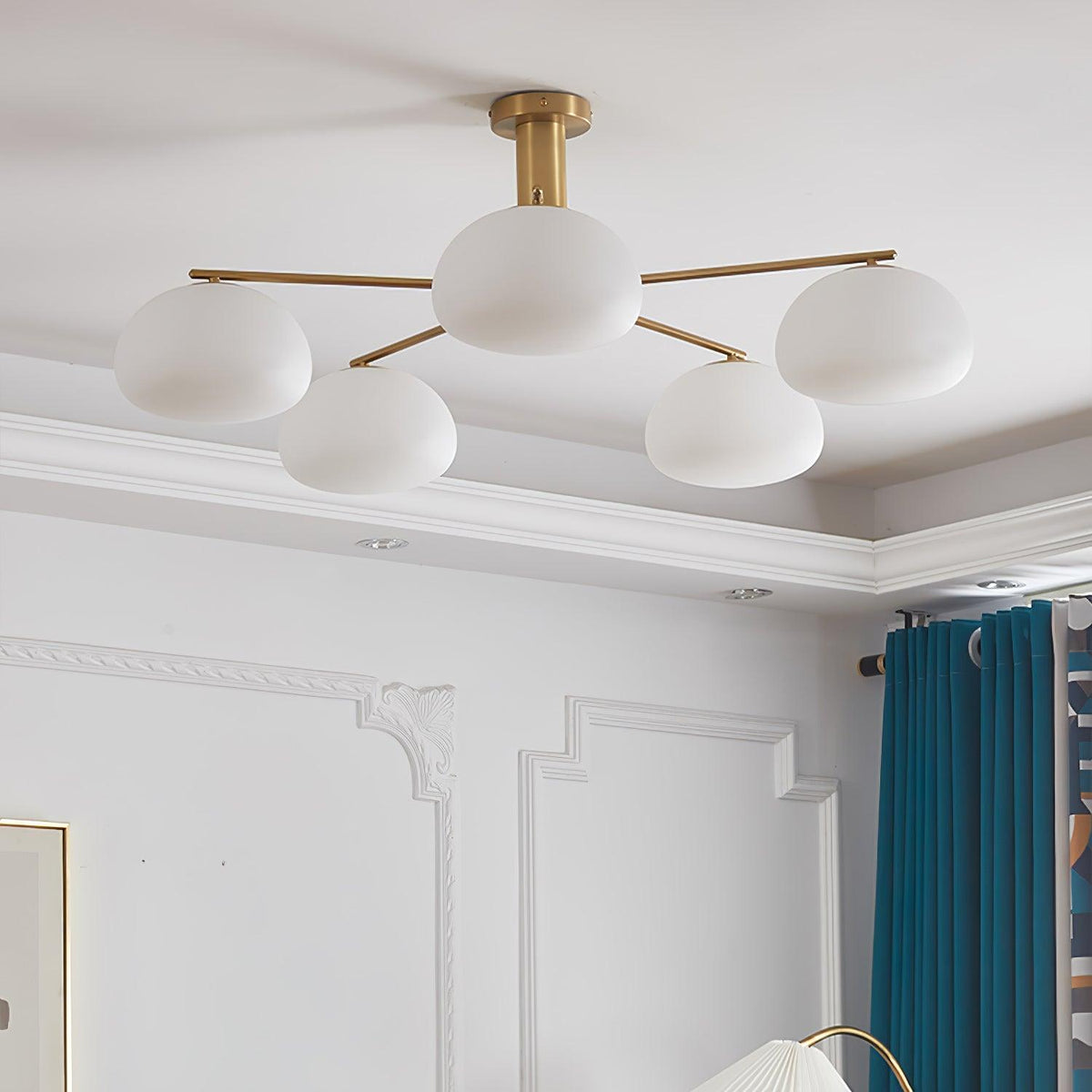 Celeneon lampadario in vetro lusso