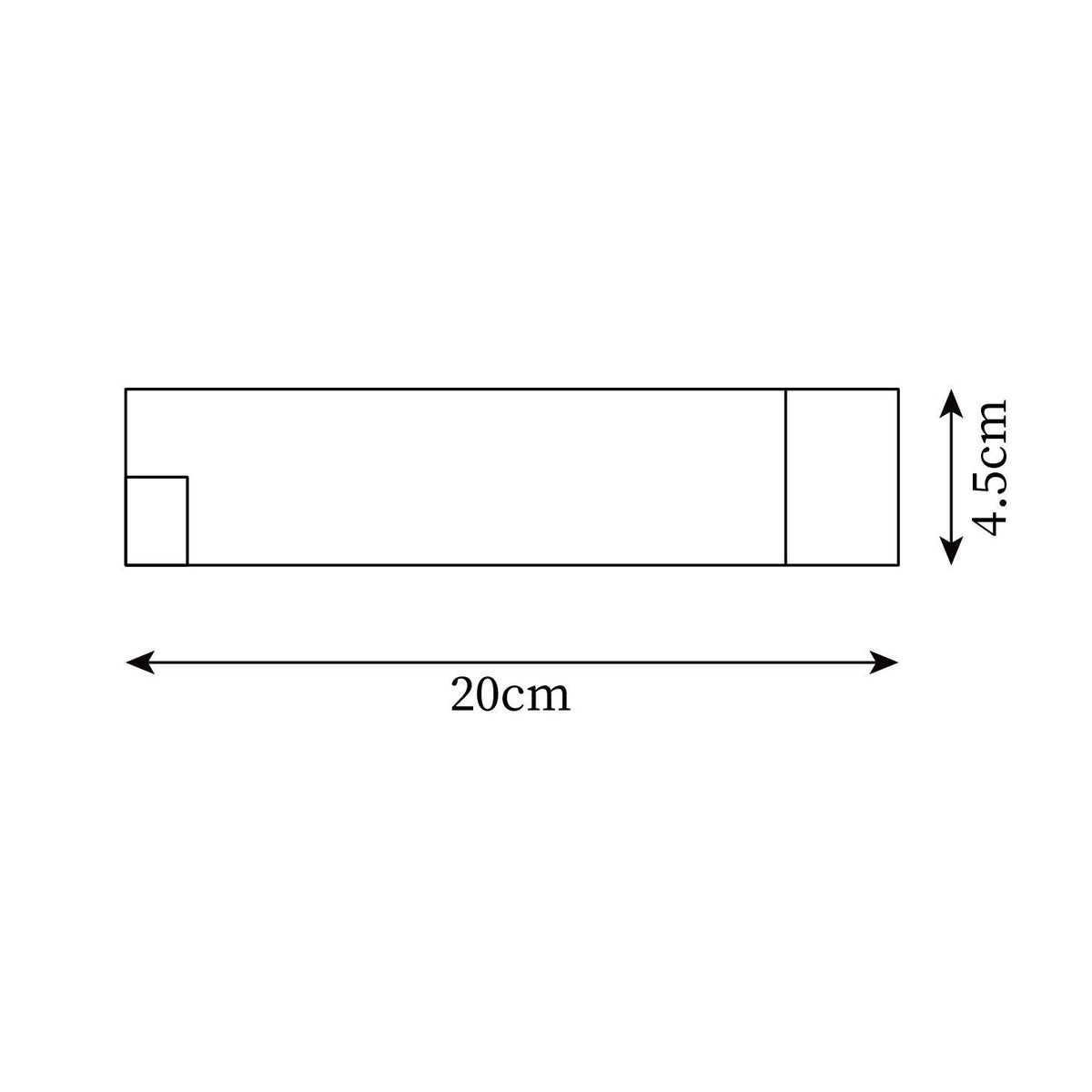 LED lampada da parete Corpo in Leghe di Alluminio nero Opaco Nickel minimalista in nichel