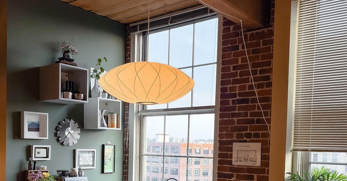 Elaeniella lampada a sospensione Bubble Geometric a globo