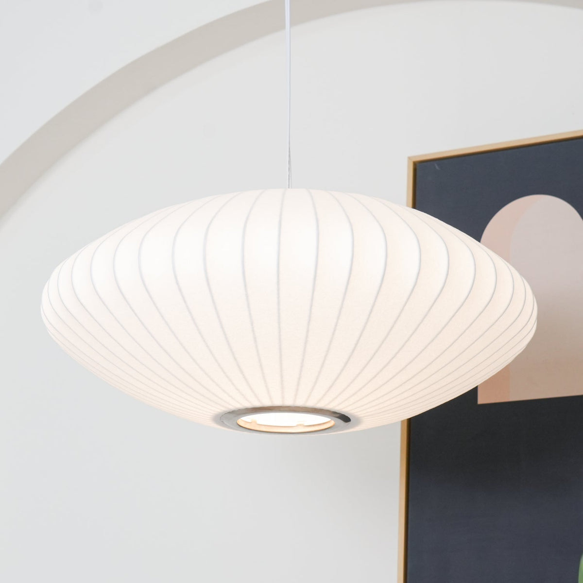 Elaeniella lampada a sospensione Bubble Geometric a globo