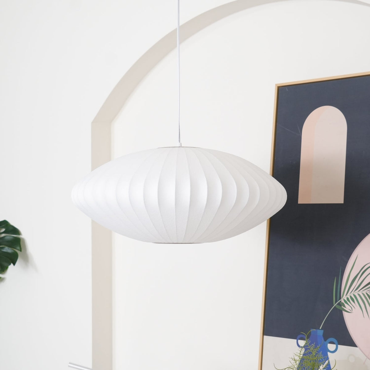 Elaeniella lampada a sospensione Bubble Geometric a globo