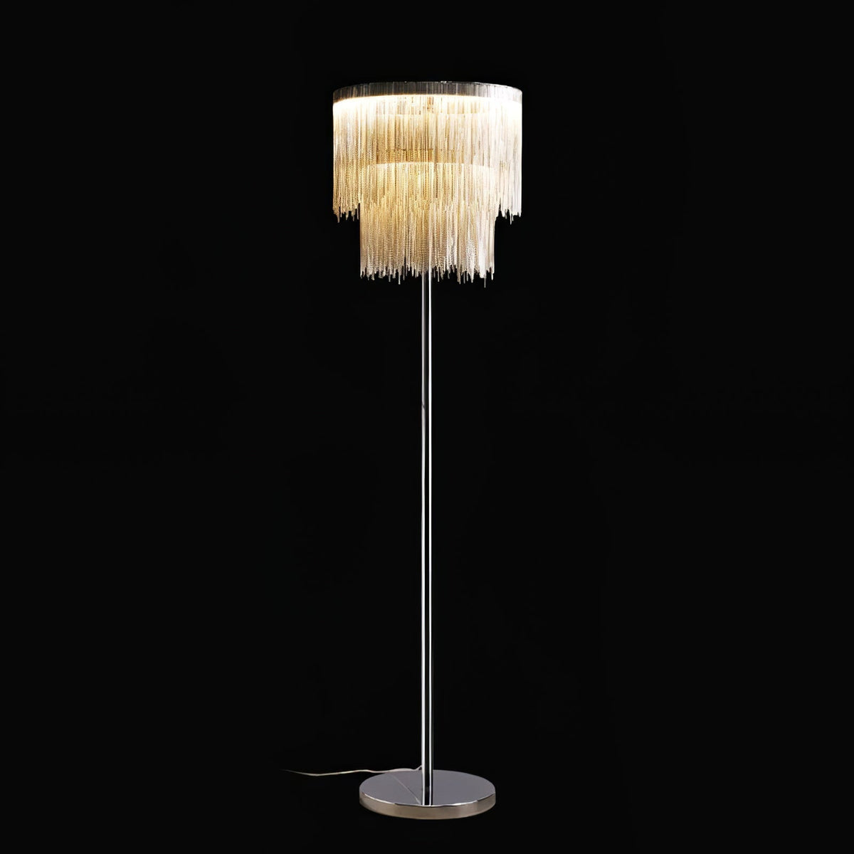 Fringe lampada da terra Catena Tasselli
