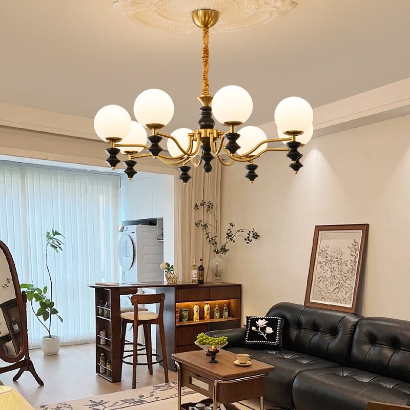 Ordore lampadario in legno Eleganza Tradizionale vintage