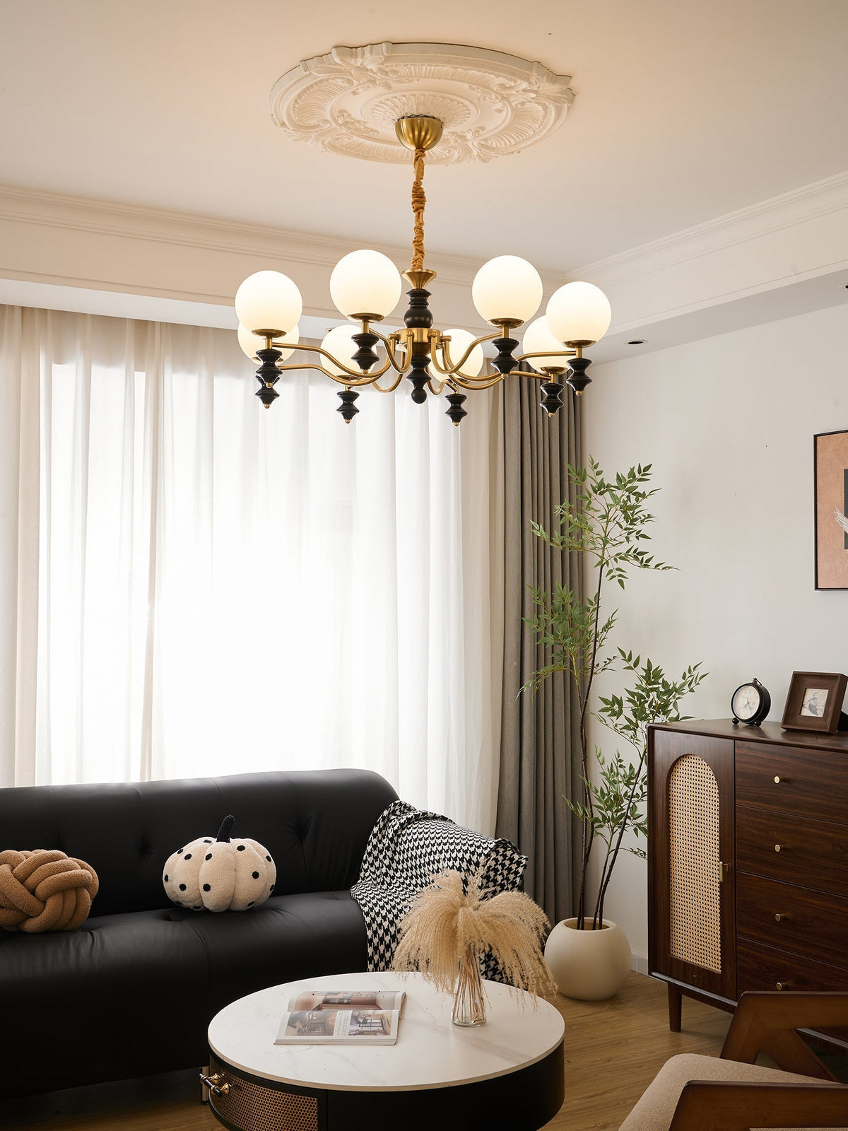 Ordore lampadario in legno Eleganza Tradizionale vintage