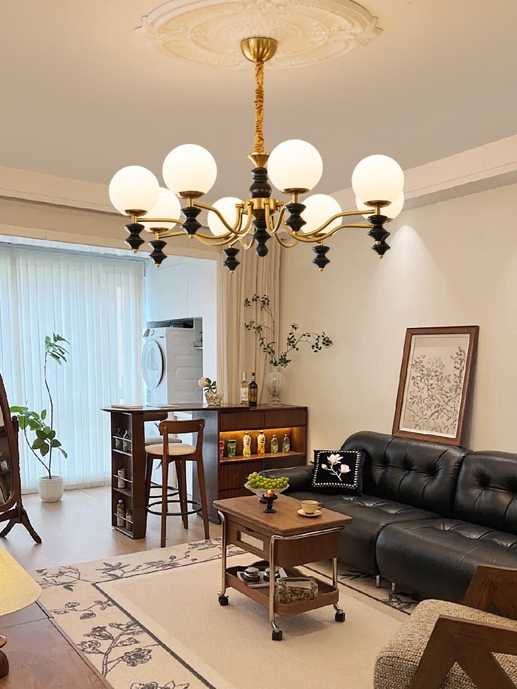 Ordore lampadario in legno Eleganza Tradizionale vintage