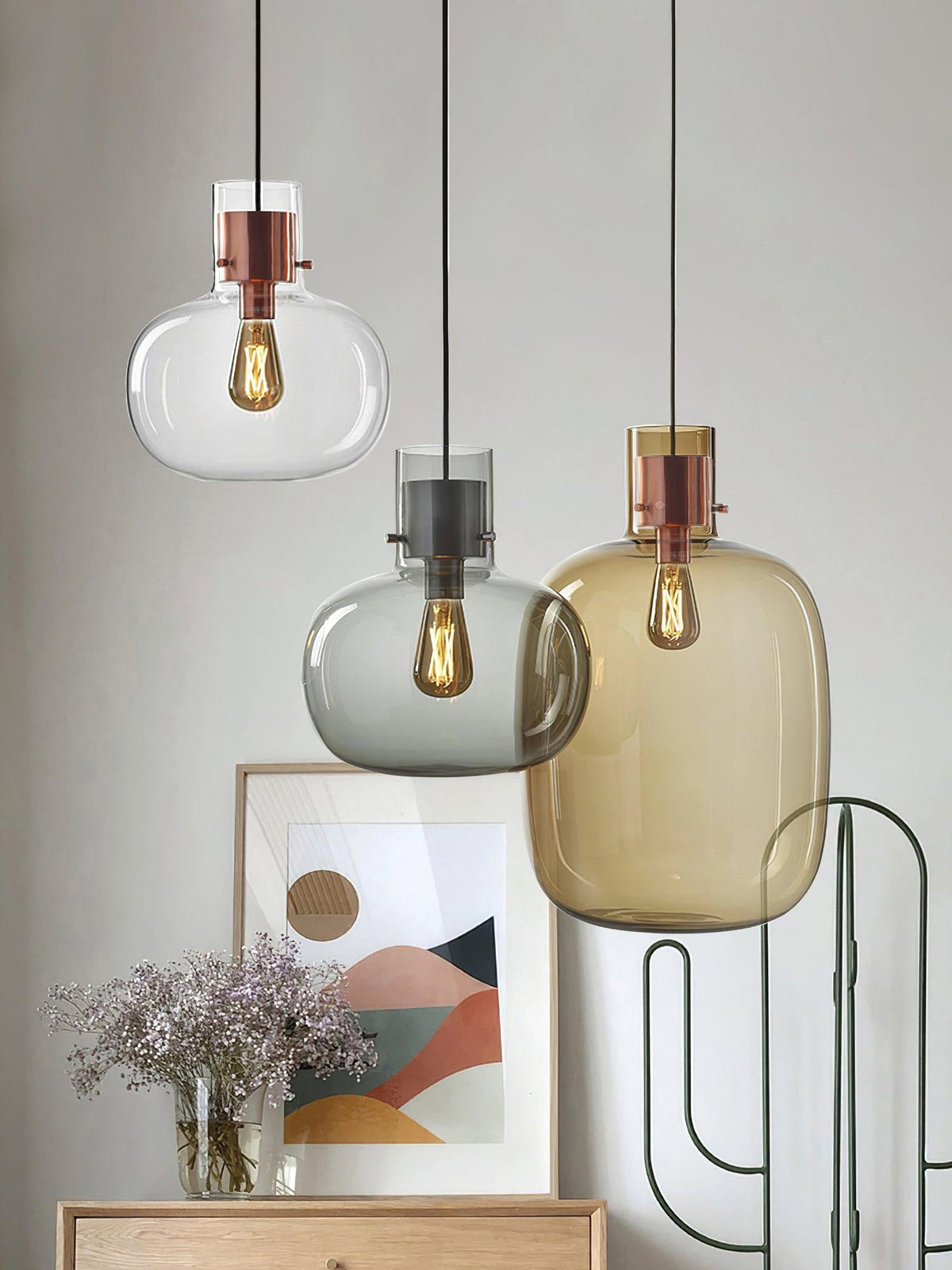 Drio lampada a sospensione industriale classica