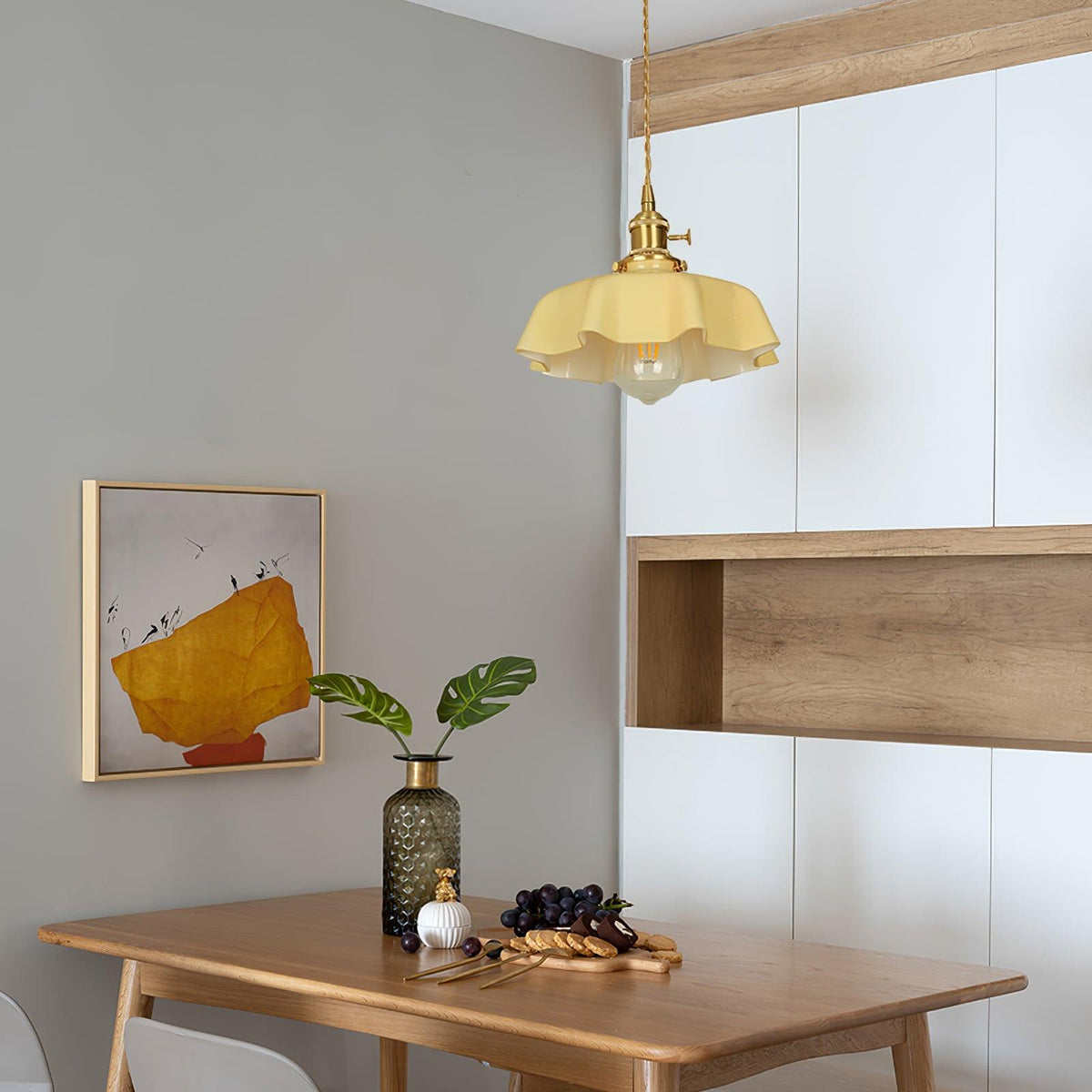 Liorivora lampada a sospensione fiore Francese per sala da pranzo