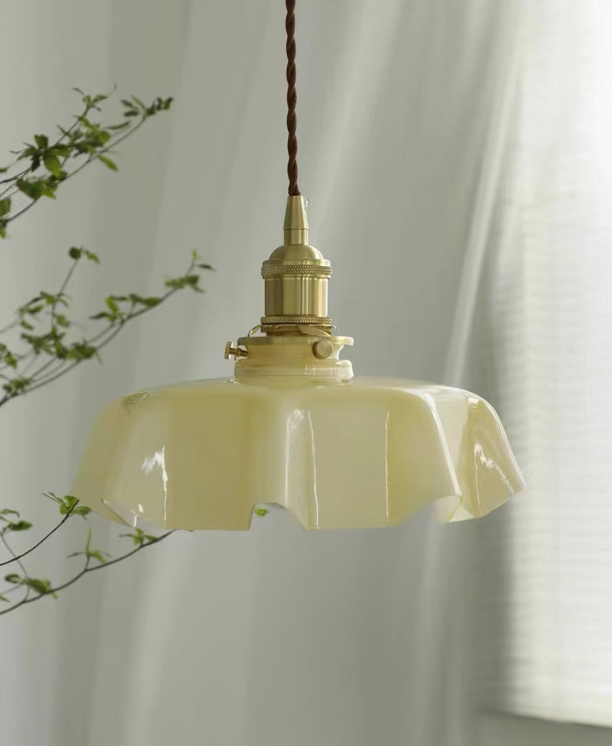 Liorivora lampada a sospensione fiore Francese per sala da pranzo