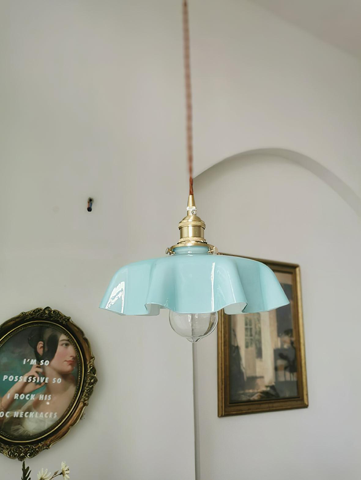 Liorivora lampada a sospensione fiore Francese per sala da pranzo
