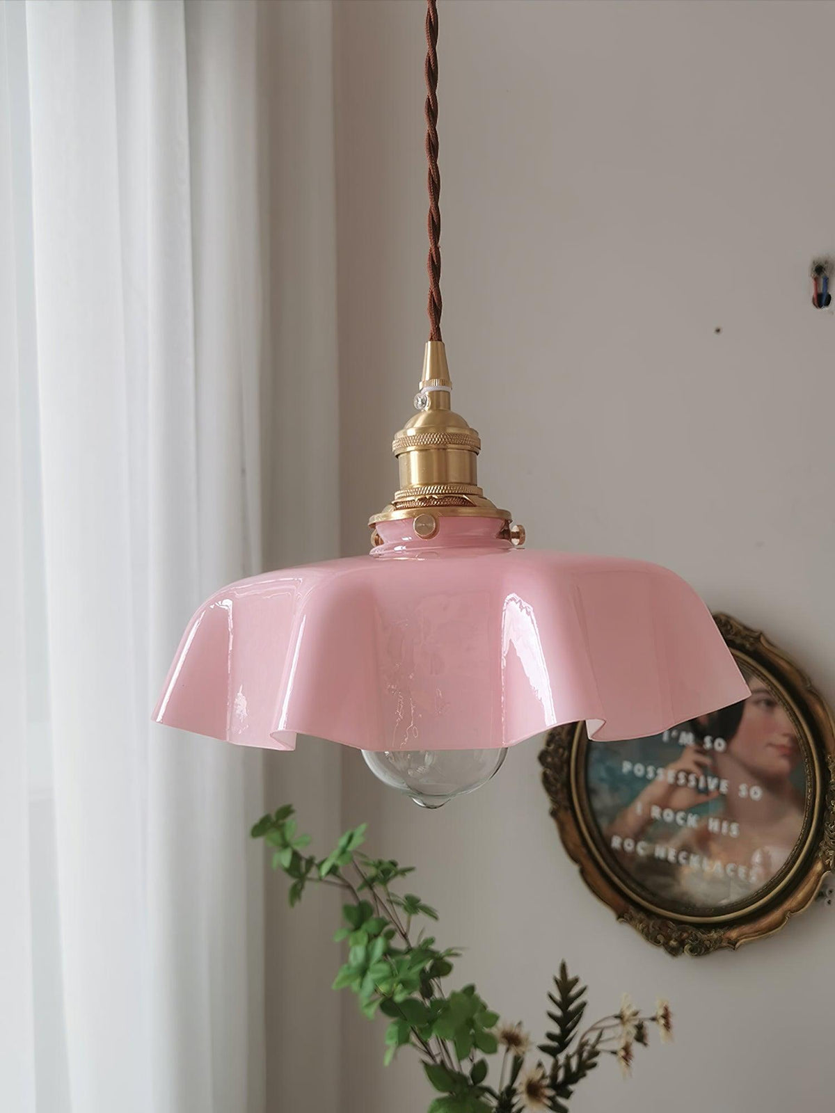 Liorivora lampada a sospensione fiore Francese per sala da pranzo