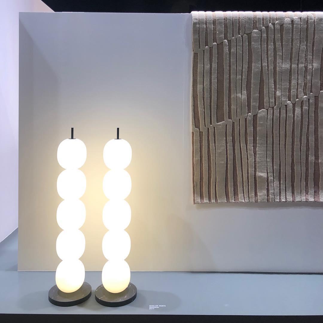 Ceni lampada da terra minimalista in marmo