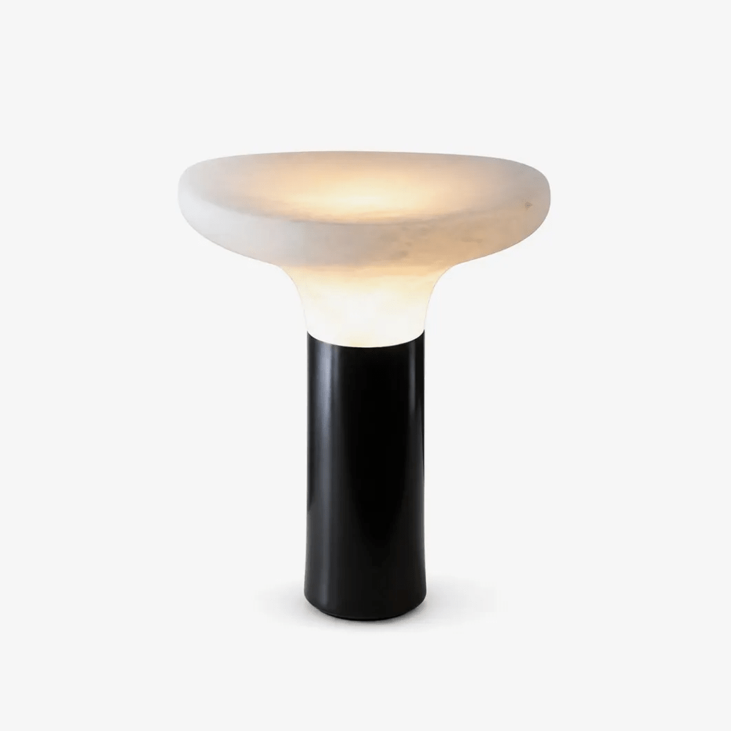 Eiruora lampada da tavolo in alabastro