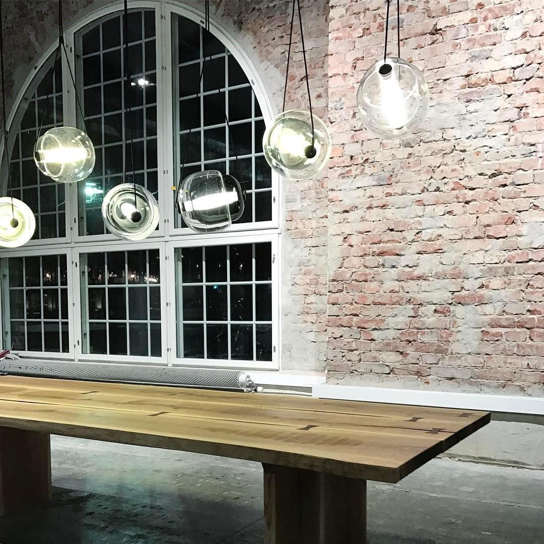 Ovexa lampada a sospensione contemporanea in vetro