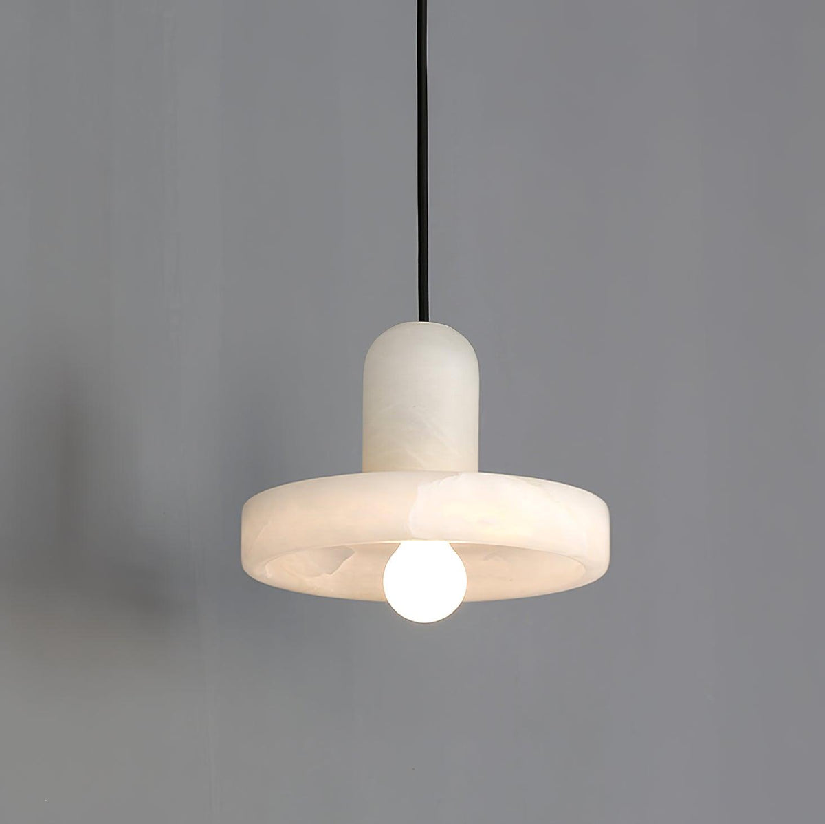 Carrara lampada a sospensione in alabastro