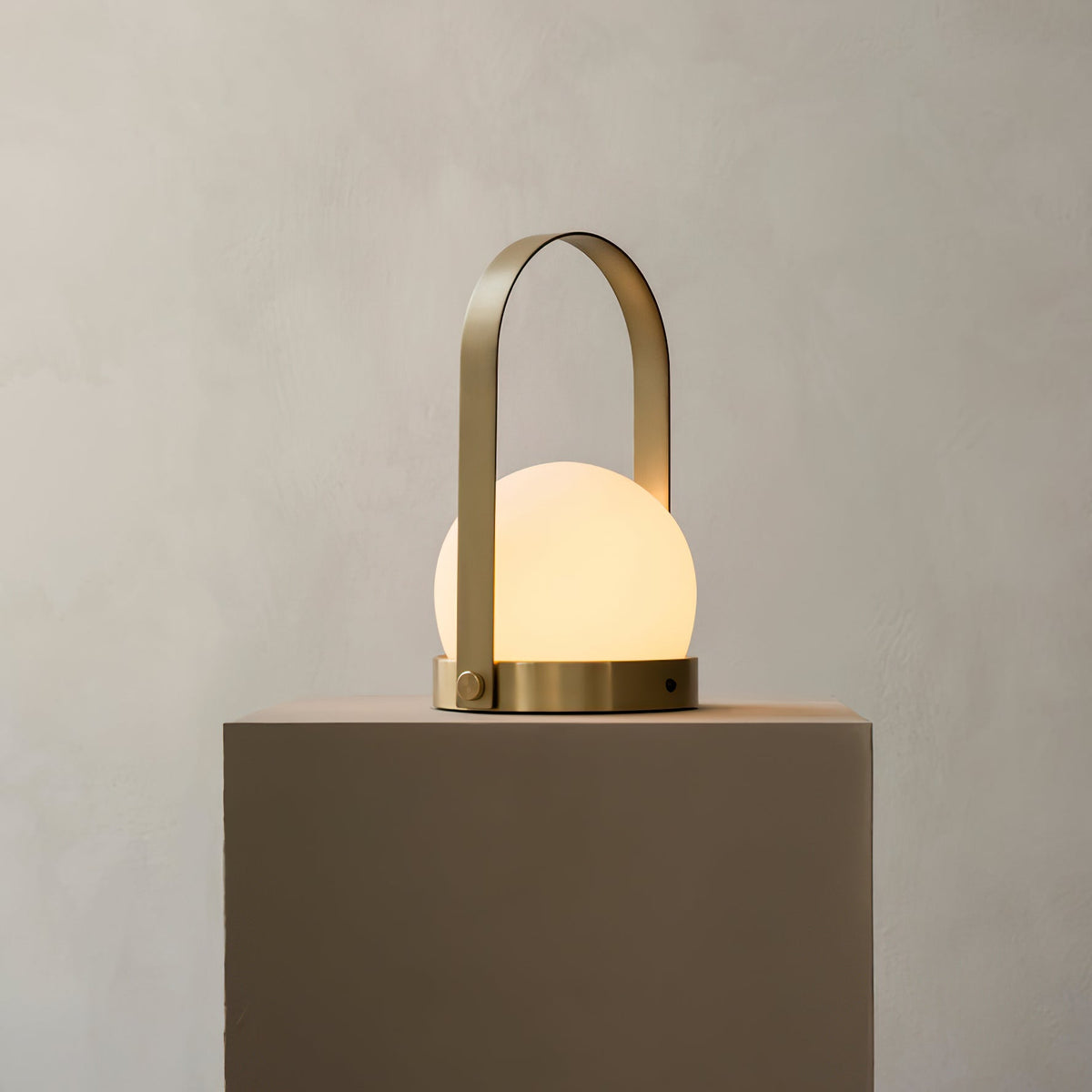 Zenon lampada da tavolo in vetro minimalista