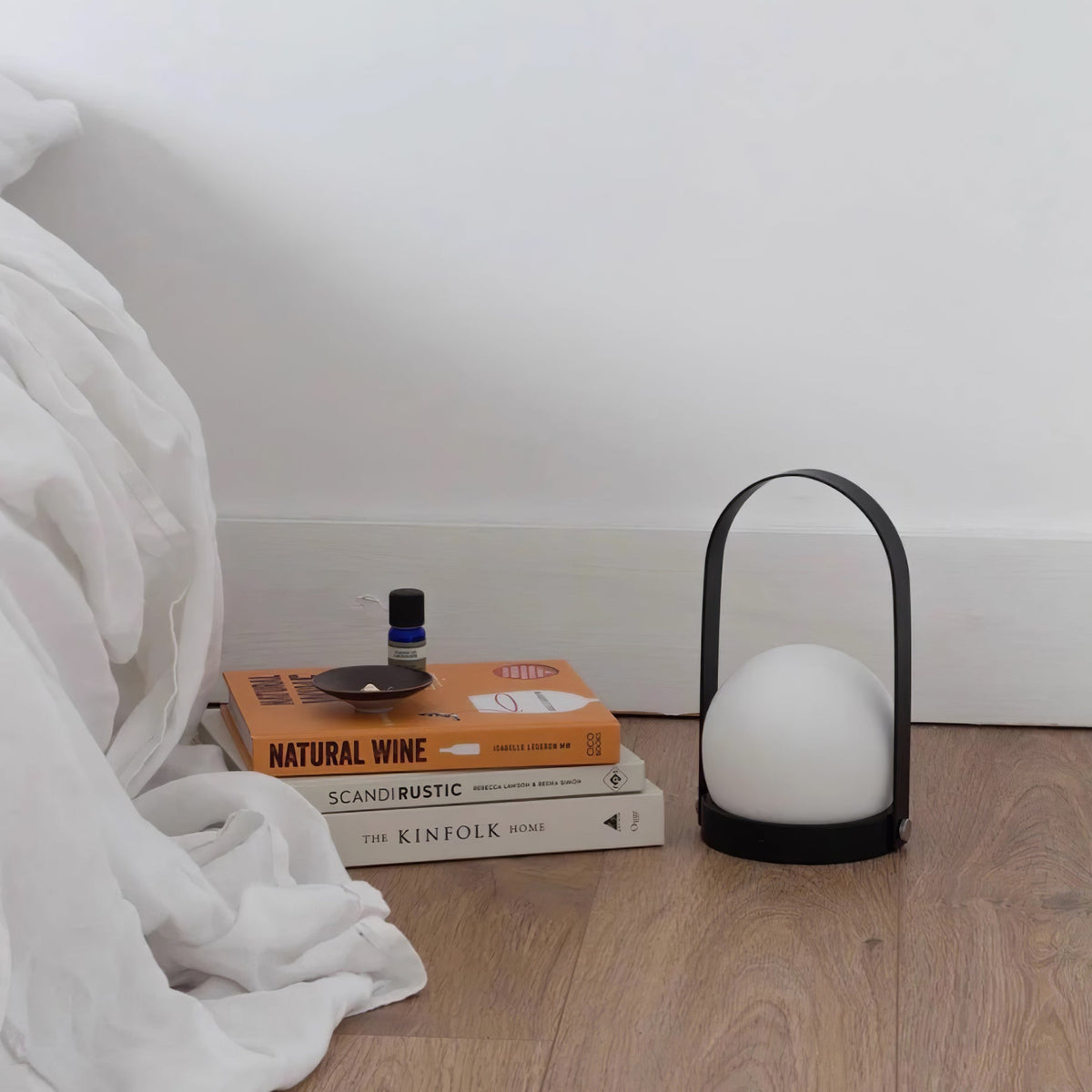 Zenon lampada da tavolo in vetro minimalista