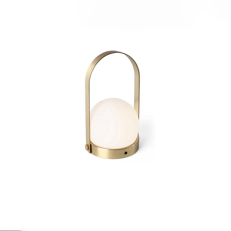 Zenon lampada da tavolo in vetro minimalista