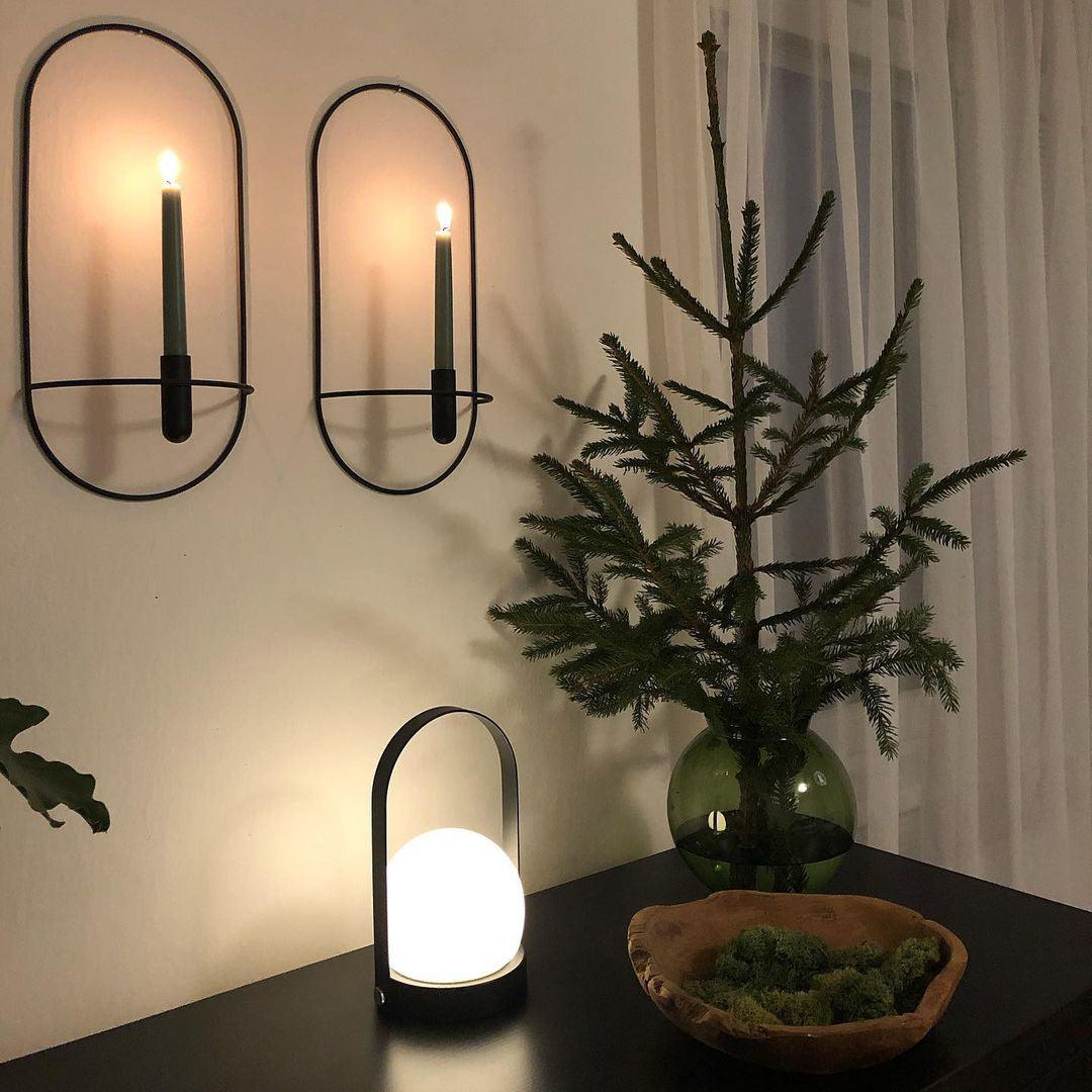 Zenon lampada da tavolo in vetro minimalista