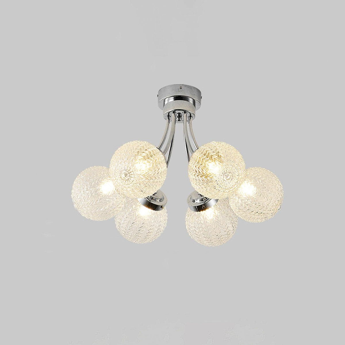 Quve lampada da soffitto in vetro