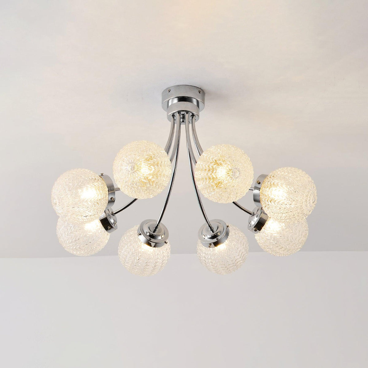 Quve lampada da soffitto in vetro