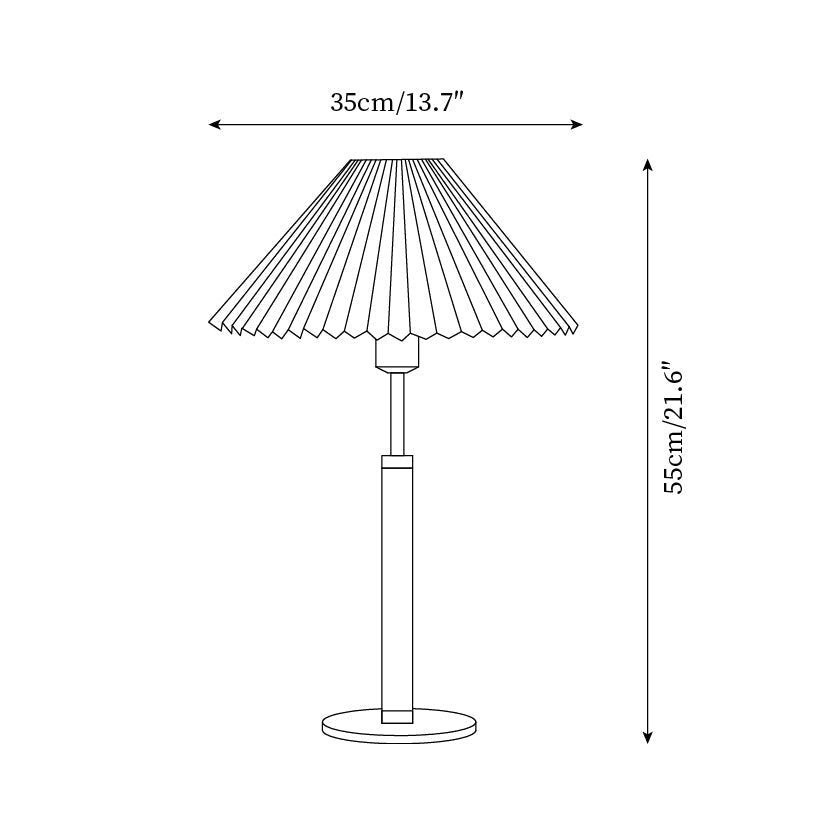 Viraorina lampada da tavolo