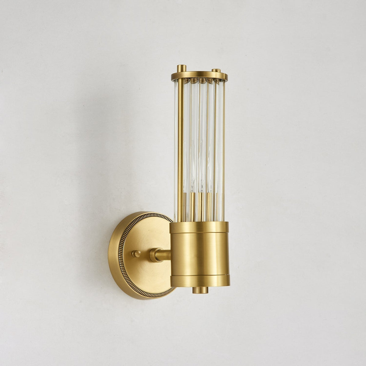 Vevenisra lampada da parete in vetro Art Nordico Cilindrica