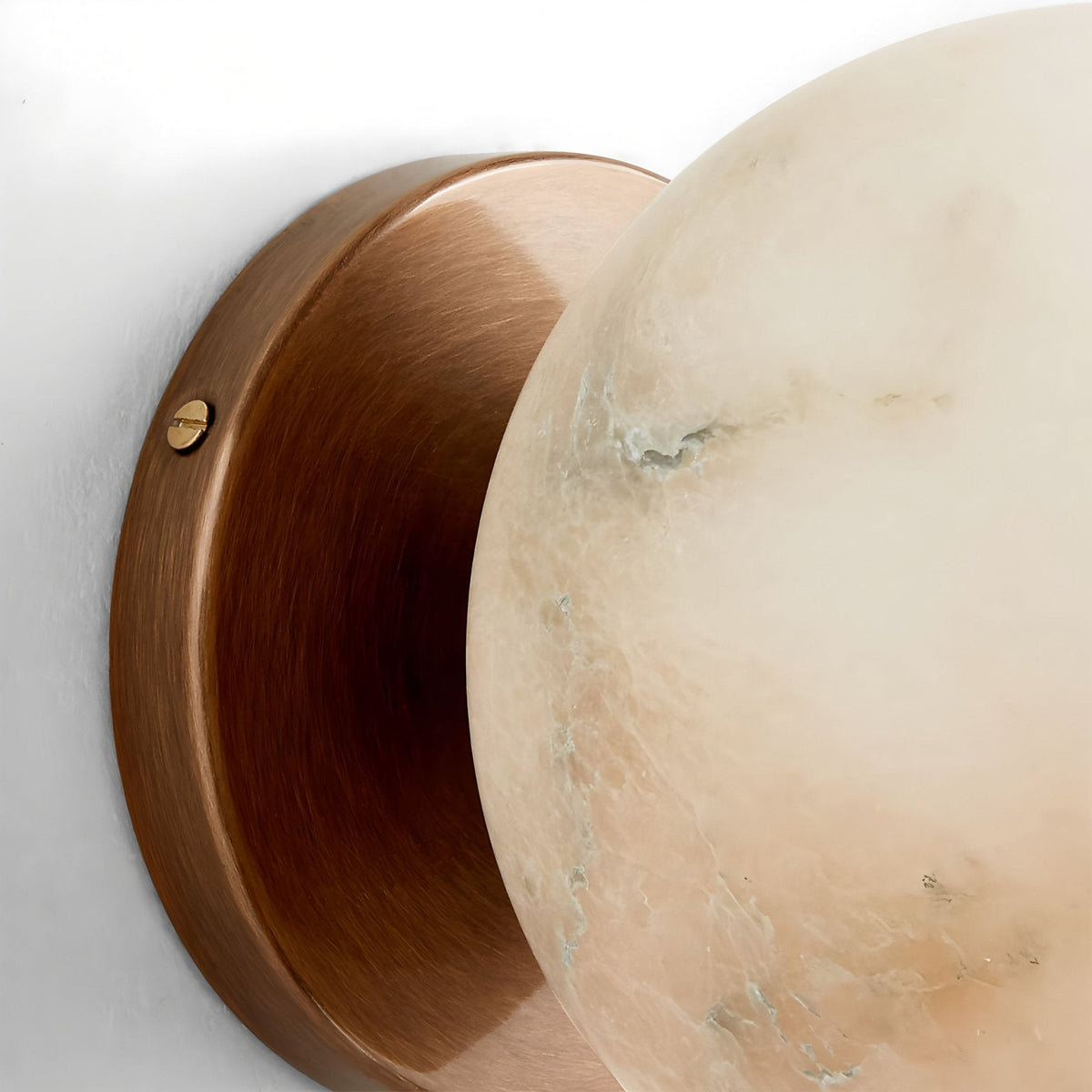 Avenisenne Twobody Celestial Doppia applique in alabastro