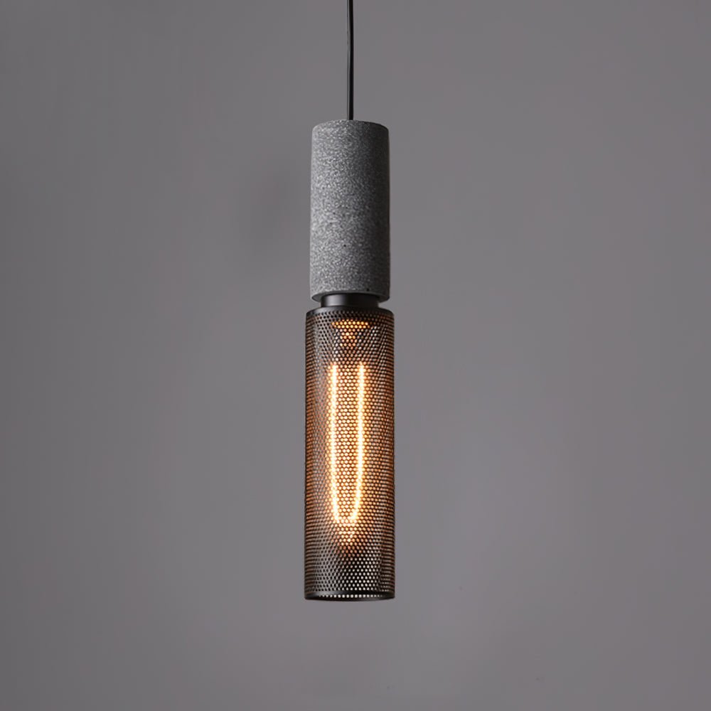 Lumeraine lampada a sospensione in Cemento Grigio