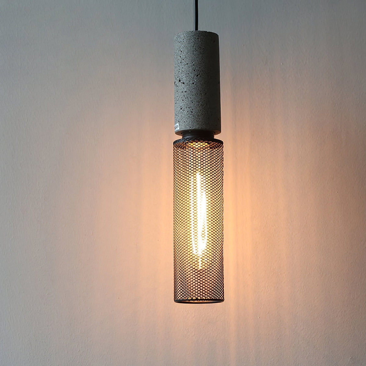 Lumeraine lampada a sospensione in Cemento Grigio