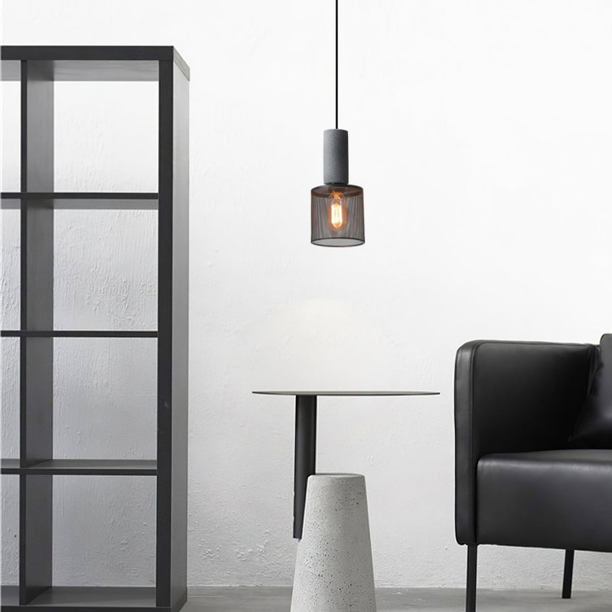 Lumeraine lampada a sospensione in Cemento Grigio