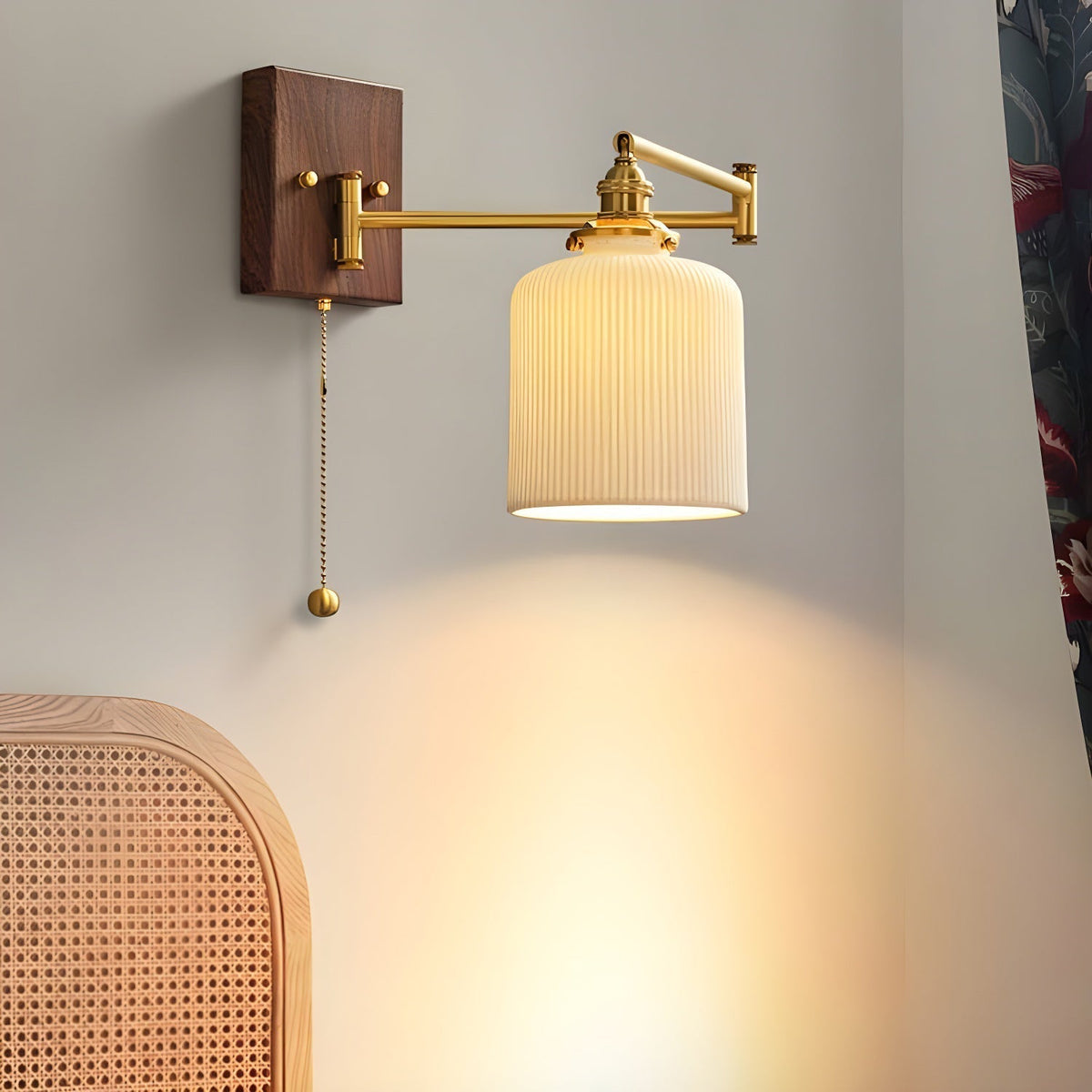 Elioaya lampada da parete Geometria Unica Ceramica metallo