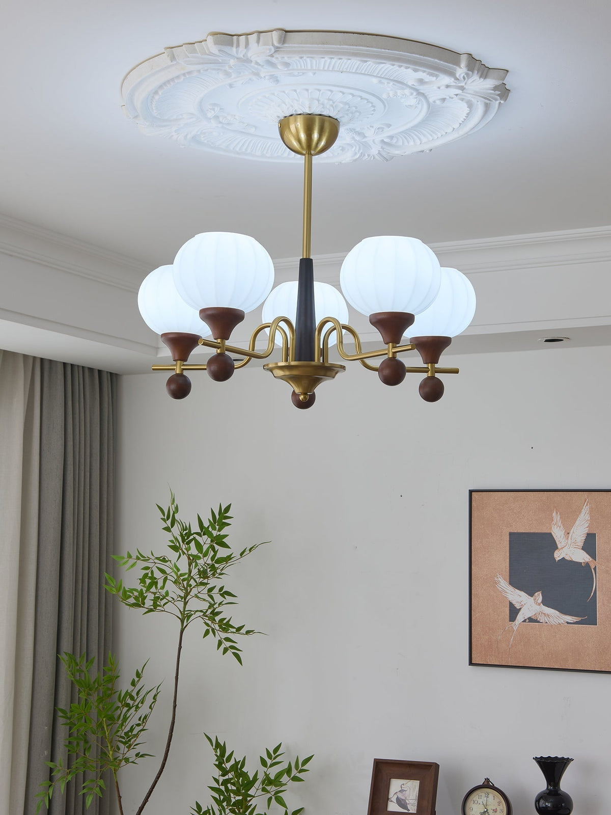 Anorionis lampadario in legno Premium Tradizionale