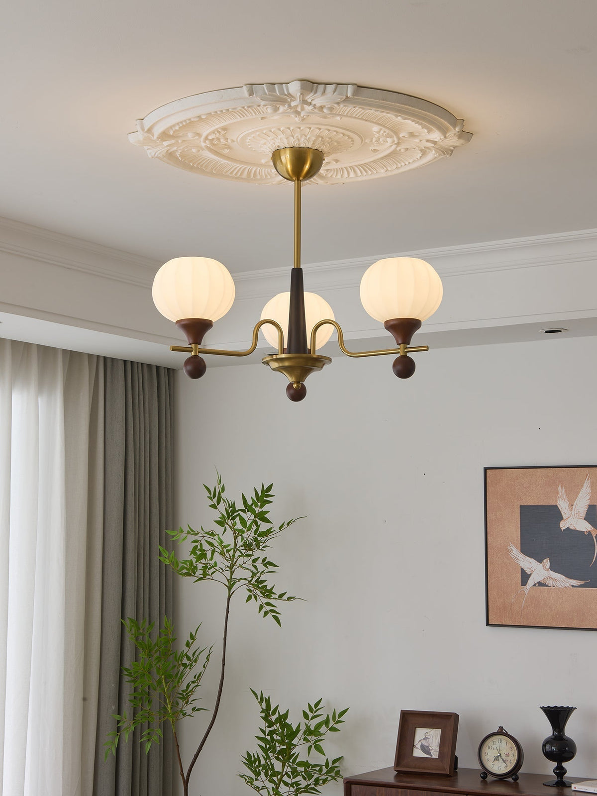 Anorionis lampadario in legno Premium Tradizionale