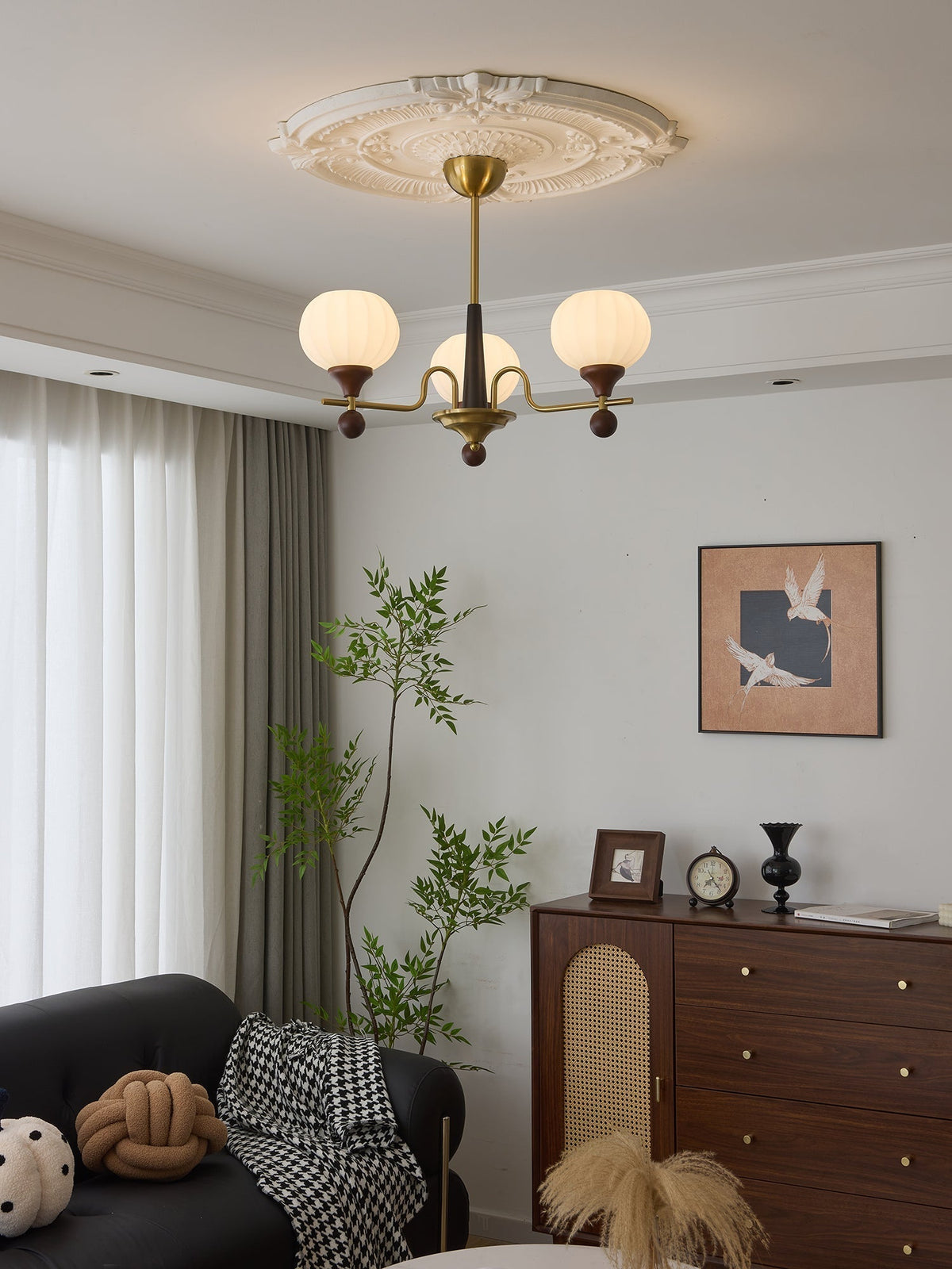 Anorionis lampadario in legno Premium Tradizionale