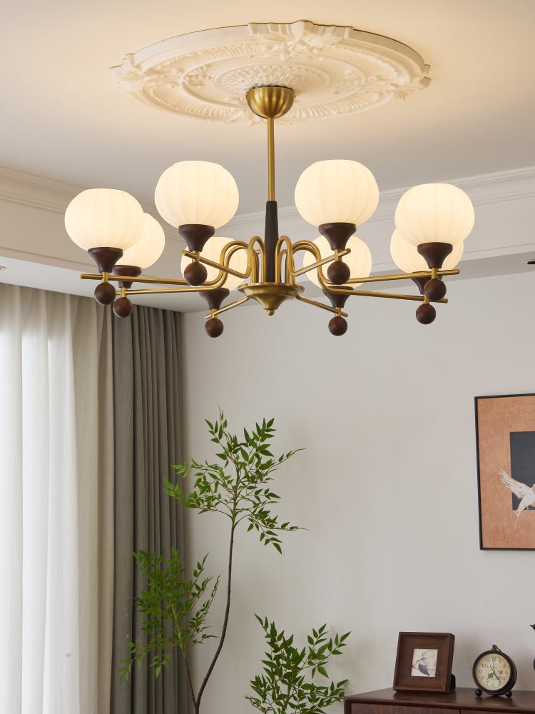 Anorionis lampadario in legno Premium Tradizionale