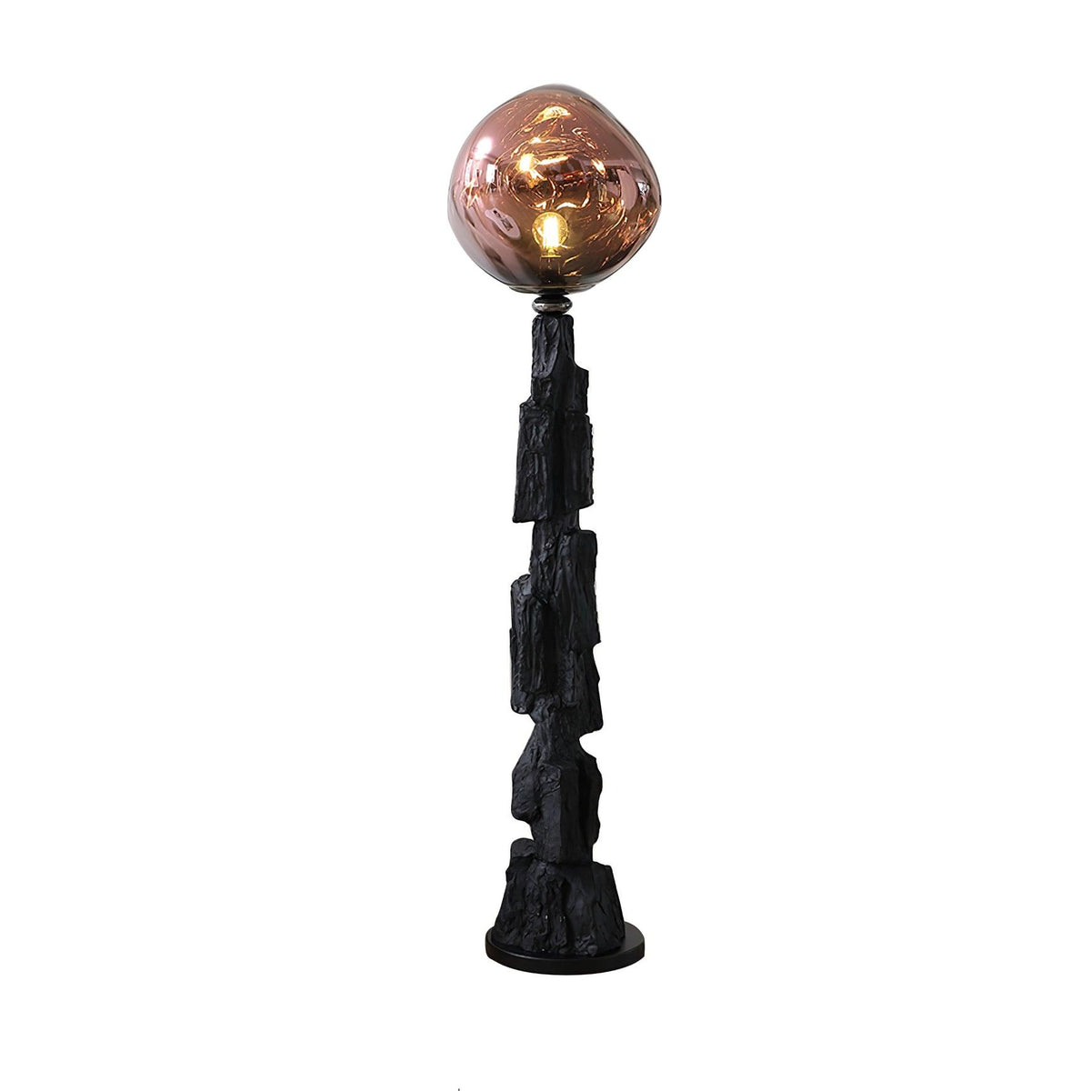 Ember lampada da terra in Acrilico
