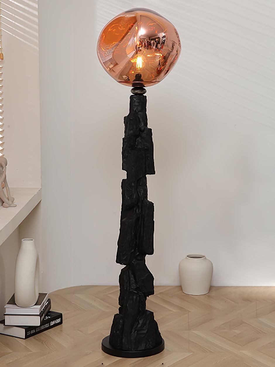 Ember lampada da terra in Acrilico
