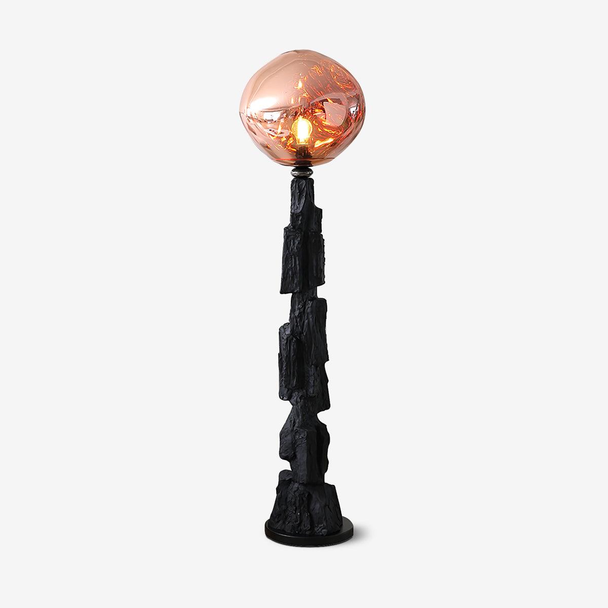 Ember lampada da terra in Acrilico