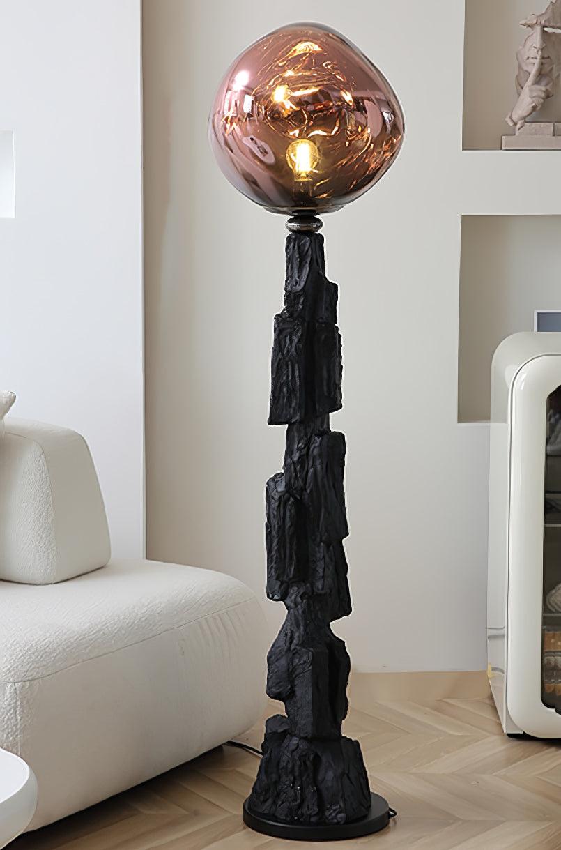 Ember lampada da terra in Acrilico