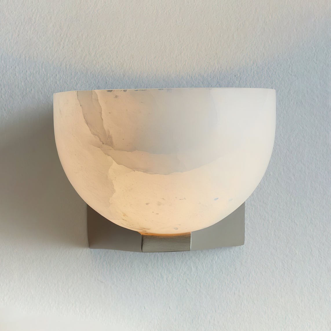 Corvina Bowl alabastro lampada da parete