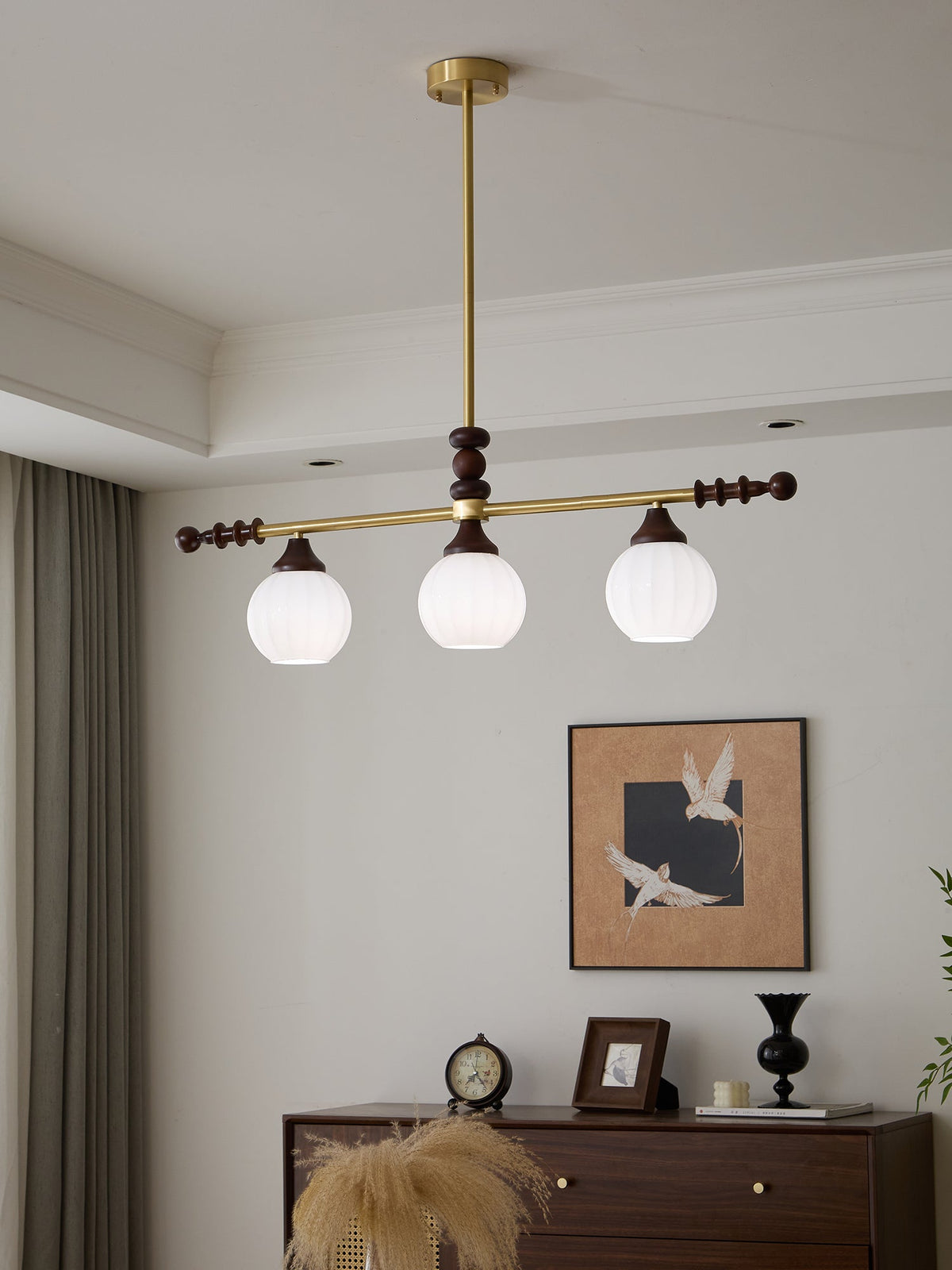 Vosole lampadario Eleganza Tradizionale vintage in legno