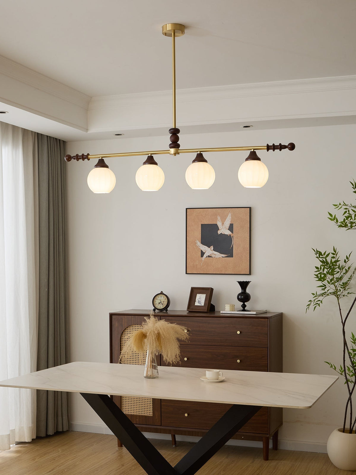 Vosole lampadario Eleganza Tradizionale vintage in legno