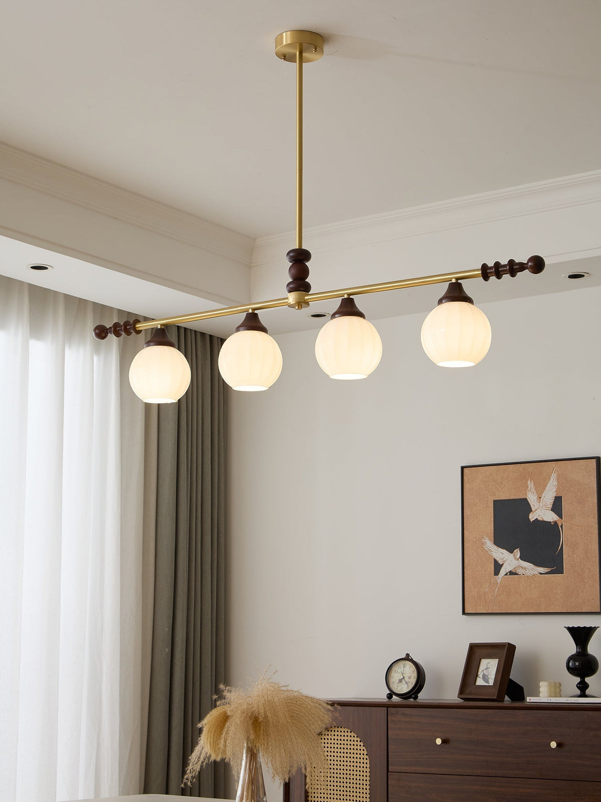 Vosole lampadario Eleganza Tradizionale vintage in legno