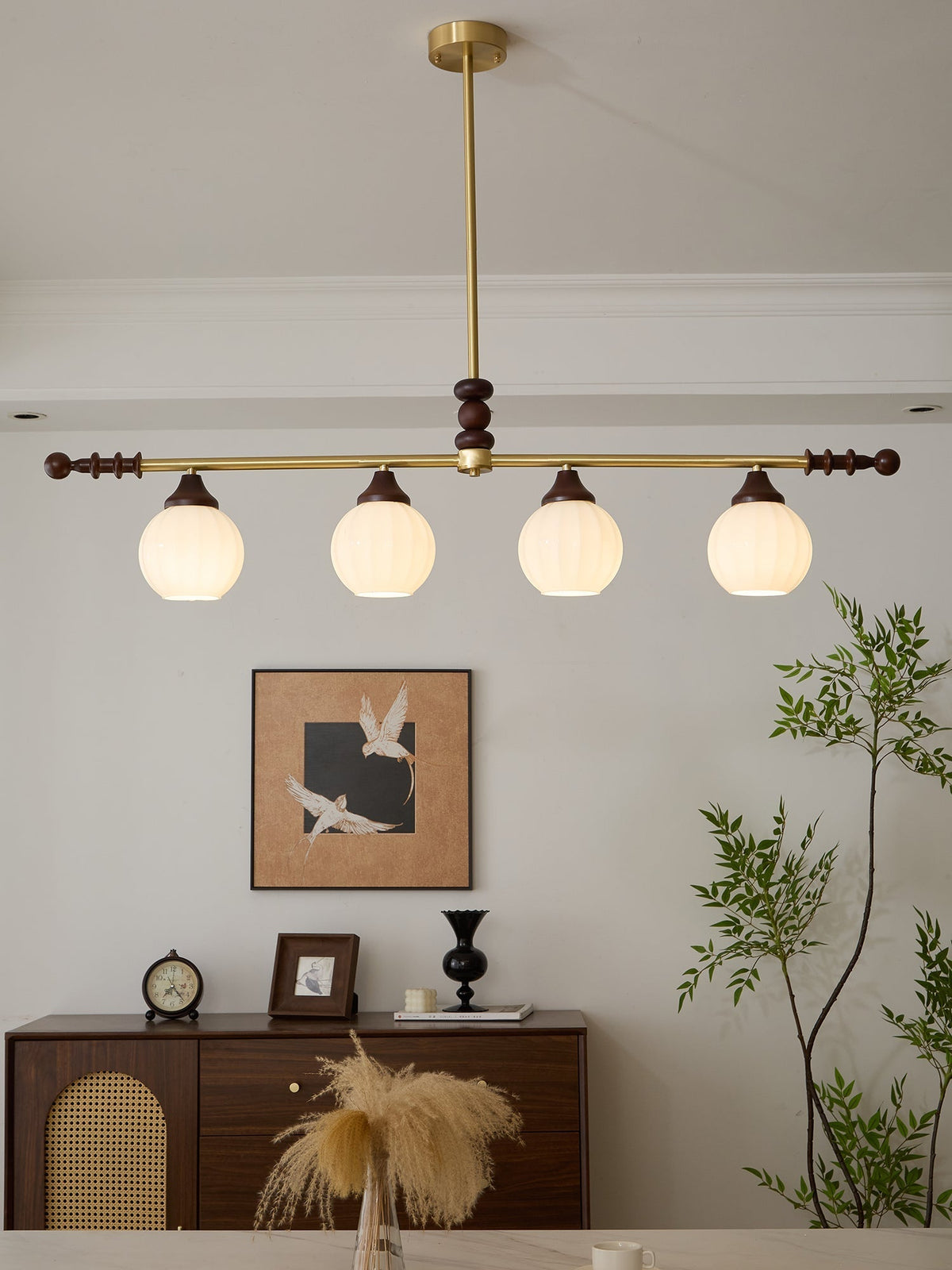Vosole lampadario Eleganza Tradizionale vintage in legno