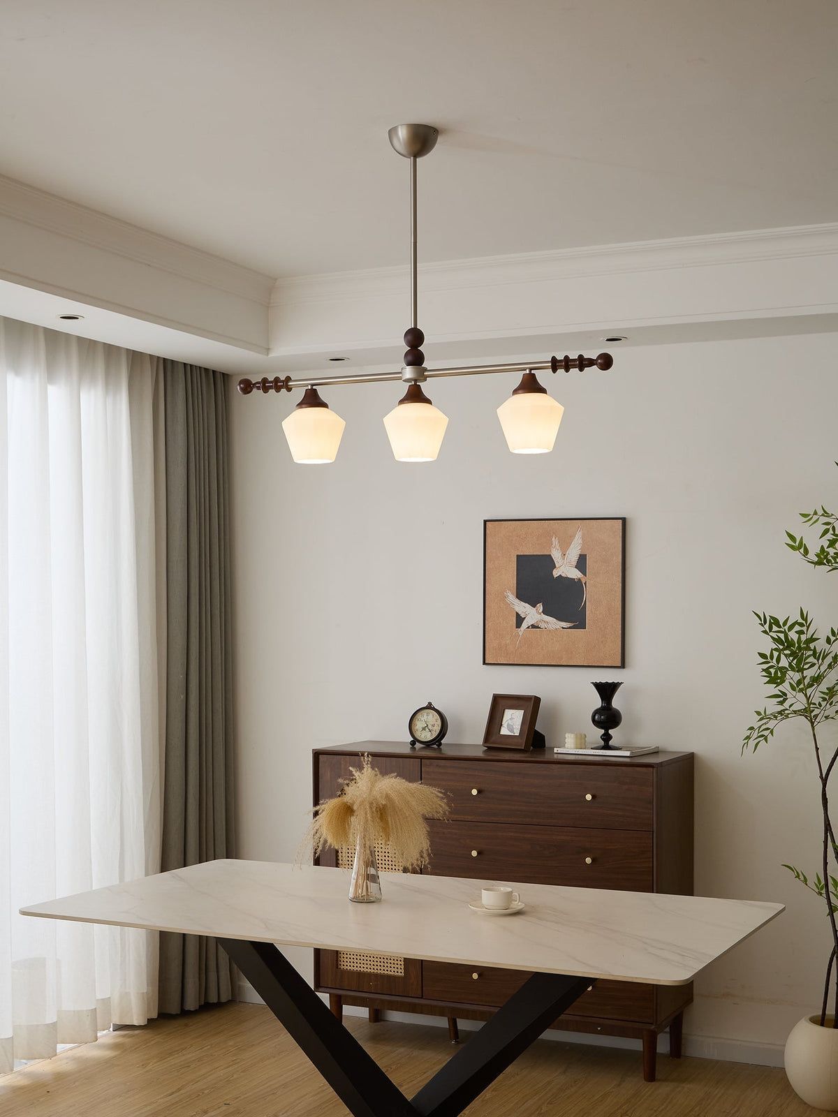 Vosole lampadario Eleganza Tradizionale vintage in legno