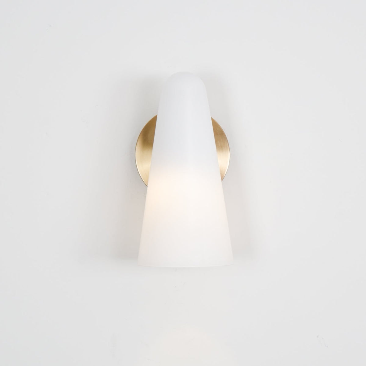 Yoke lampada da parete in vetro