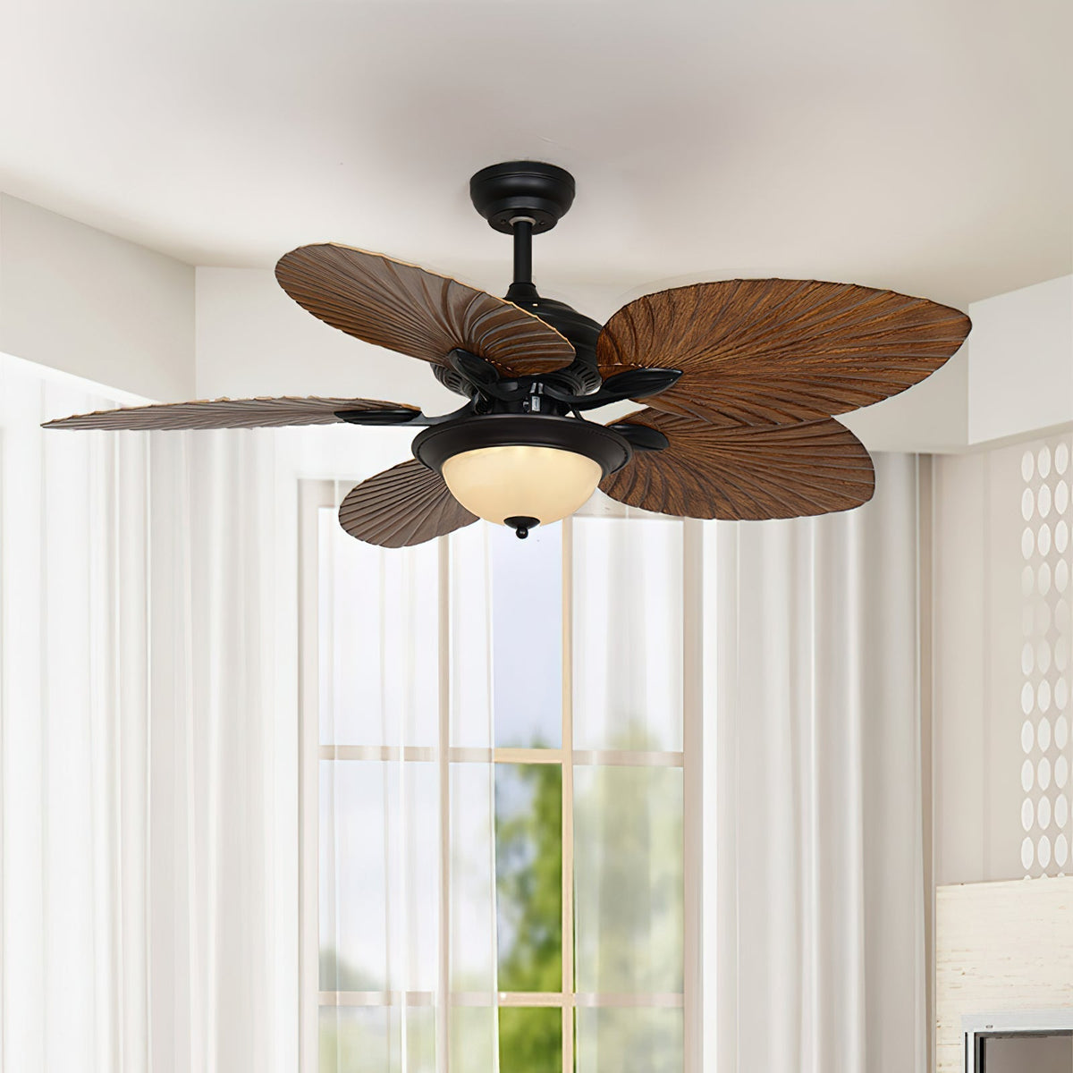 Viraalel ventilatore da soffitto con luce