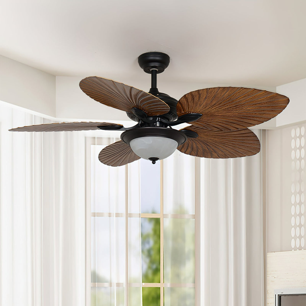 Viraalel ventilatore da soffitto con luce