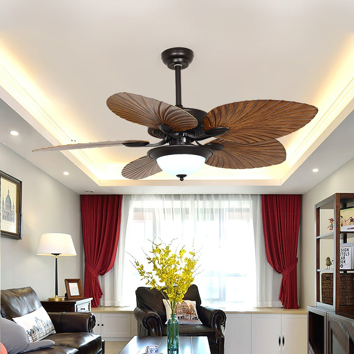 Viraalel ventilatore da soffitto con luce